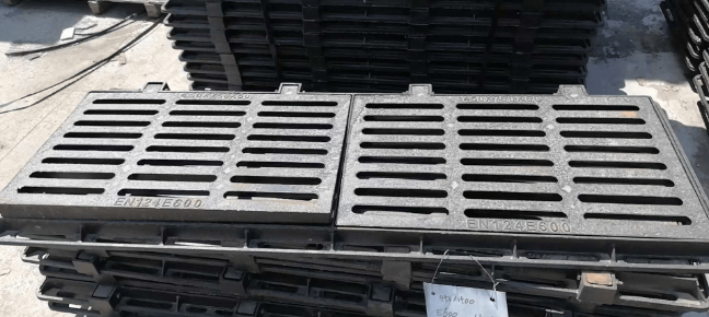 周宁球墨铸铁连体双篦展示